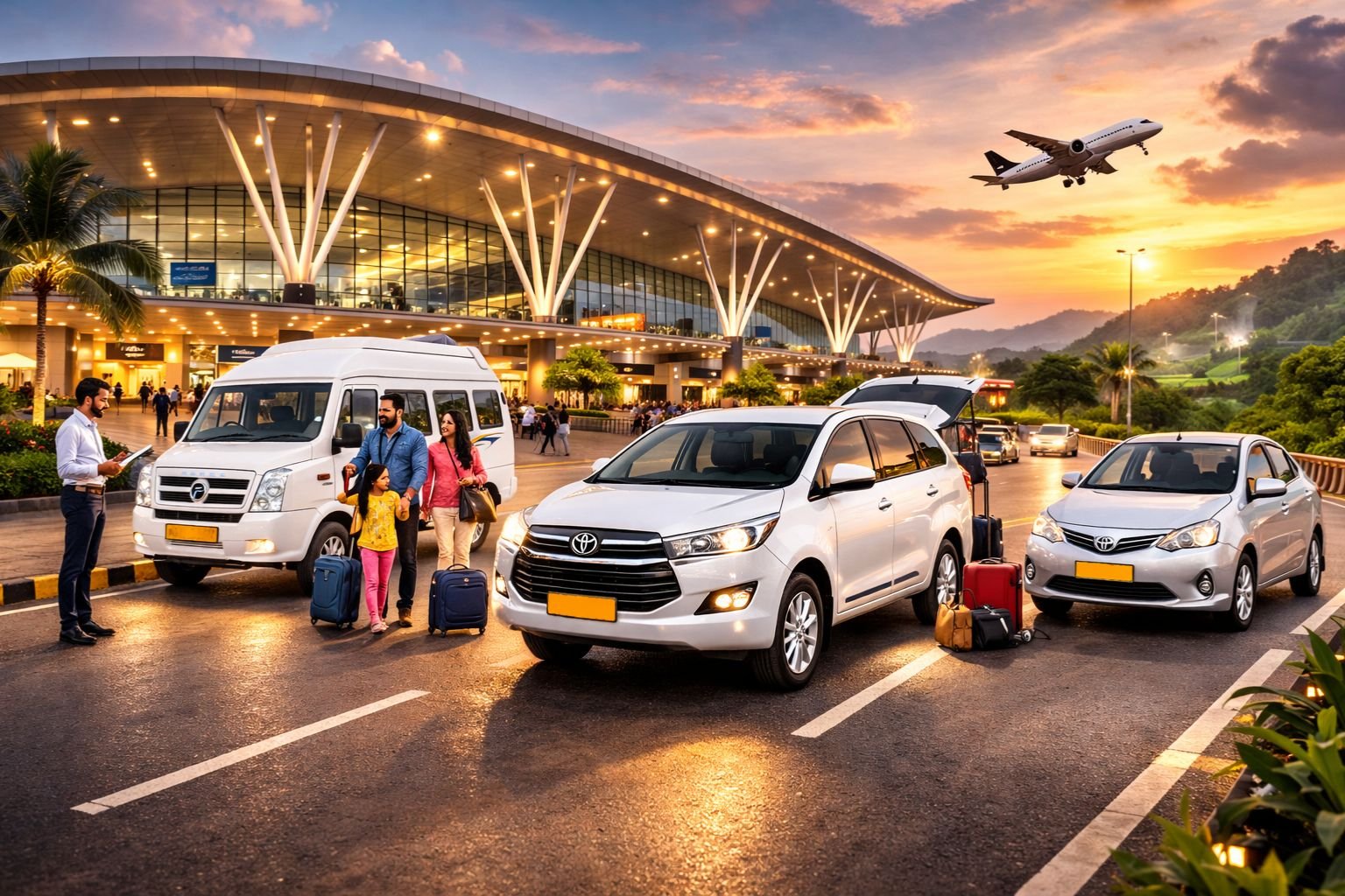 Bangalore Airport to Coorg cab service - BLR airport pickup and drop