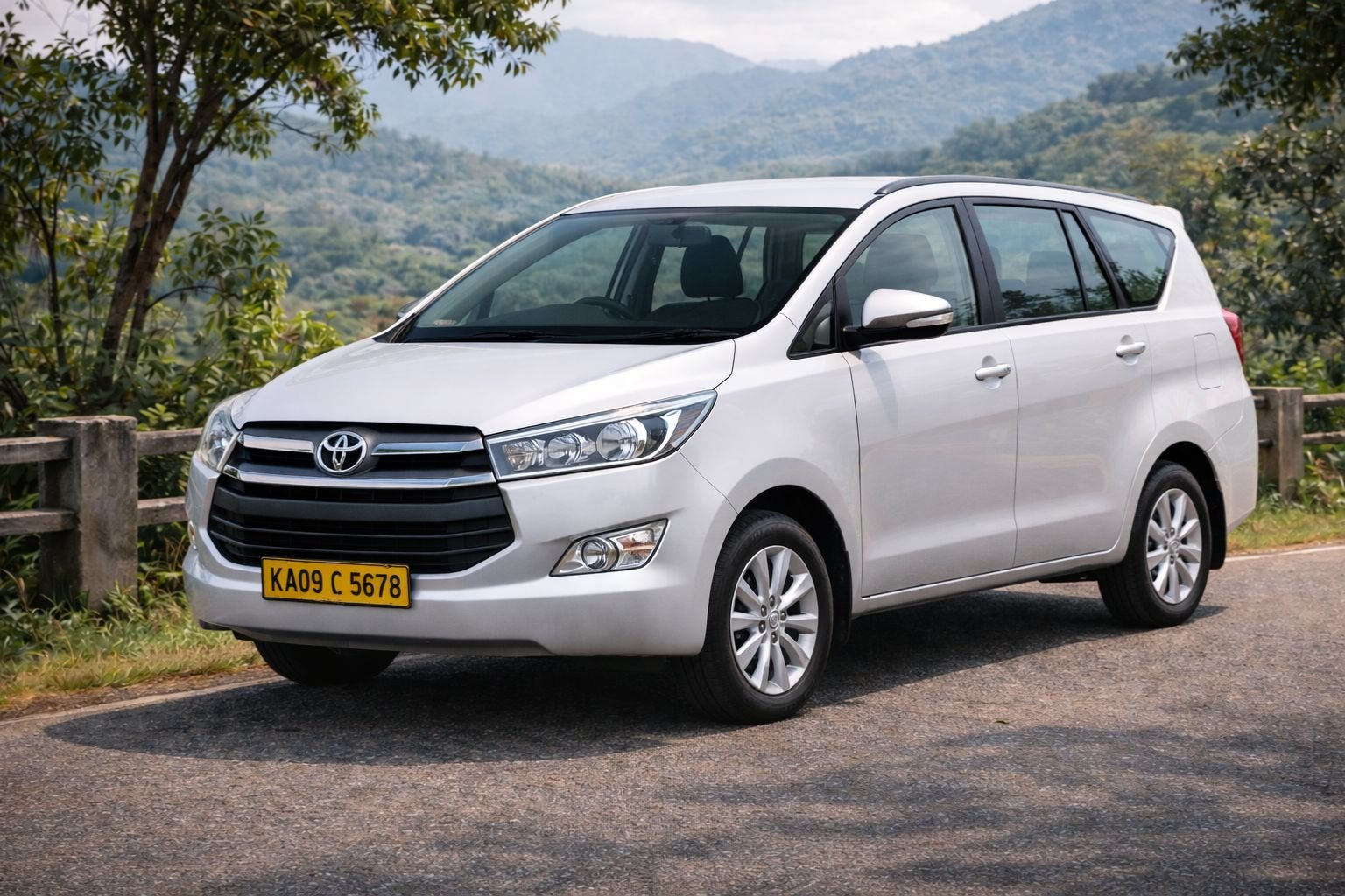 SUV taxi service in Coorg for sightseeing and hill routes to Ooty Wayanad Chikmagalur